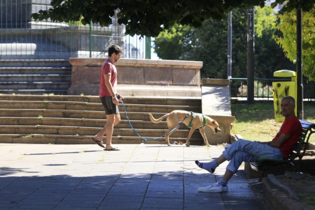 La Plata en imágenes: ni una gota de aire