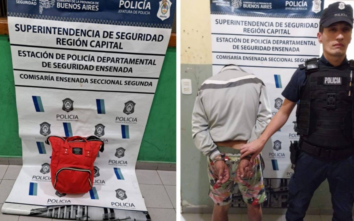 Le robó una mochila a su ex pareja y fue atrapado: era intensamente buscado por la Policía