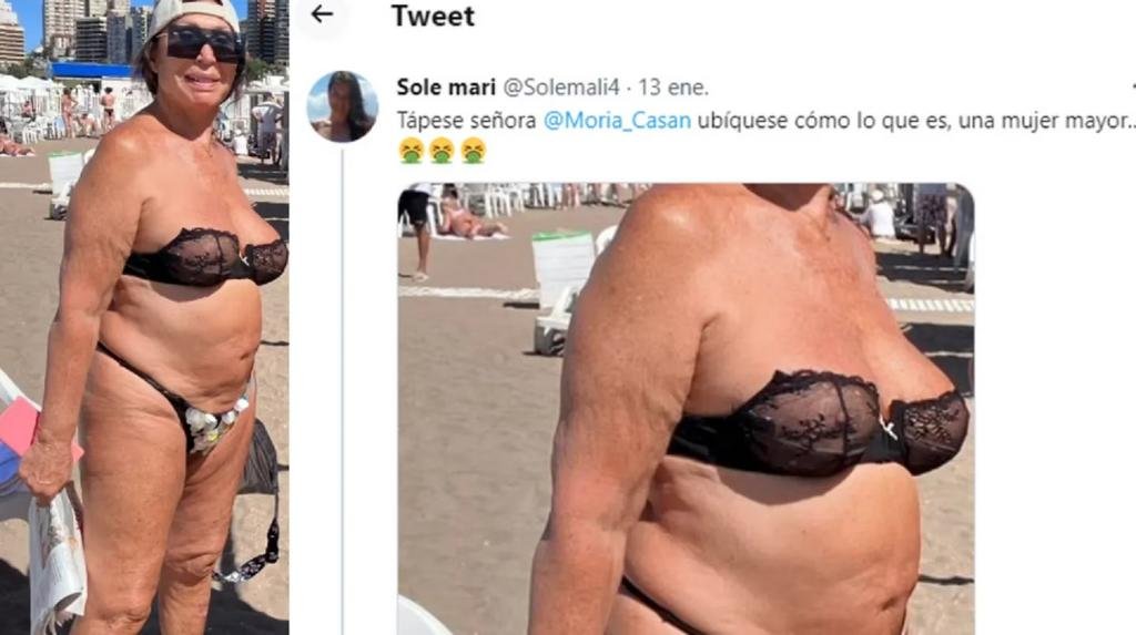Moria, en la Bristol: “Cuando fui al mar pisé una milanesa y orgasmeé”
