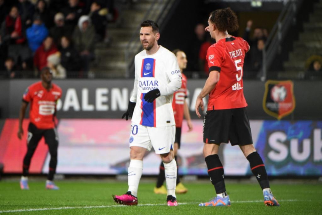 Sorpresiva derrota del PSG, con Messi, Neymar y en el segundo tiempo Mbappé