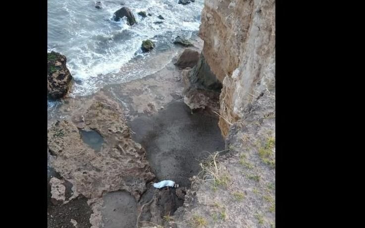 Mar del Plata: murió turista español que cayó de un acantilado mientras se sacaba una foto
