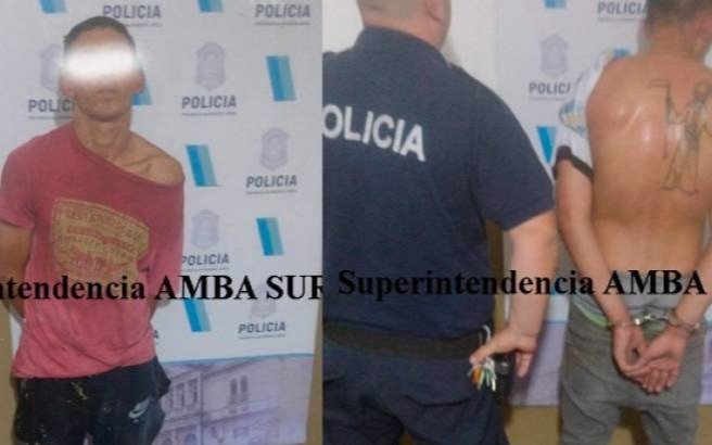 Apresados por robar una casa en barrio La Cañada de Quilmes