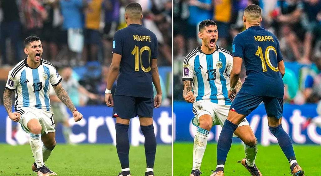 Se supo: Cuti Romero reveló por qué le gritó el gol en la cara a Mbappé