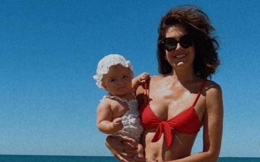 Isabel Macedo publicó una foto de su beba de 7 meses y recibió comentarios desagradables