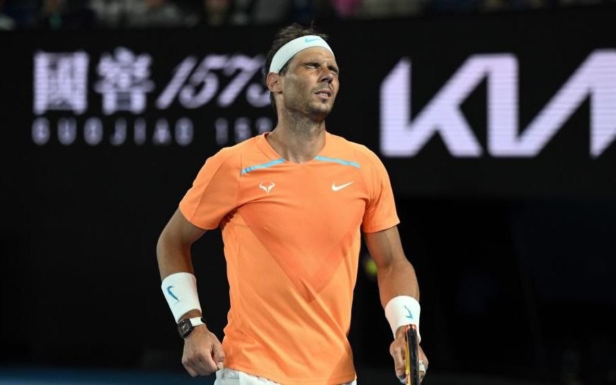 Mala pata: Nadal pasará entre 6 y 8 semanas inactivo por una lesión muscular