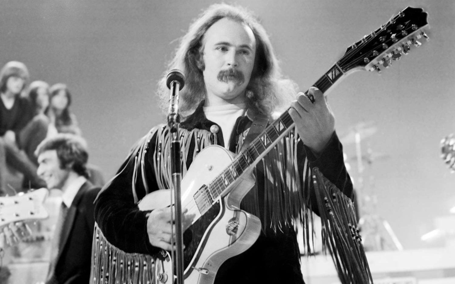 Dolor por la muerte del músico David Crosby