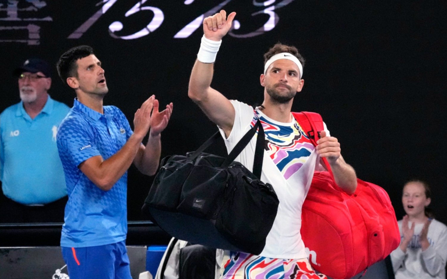 Djokovic barrió a Dimitrov y avanzó a octavos del Abierto de Australia