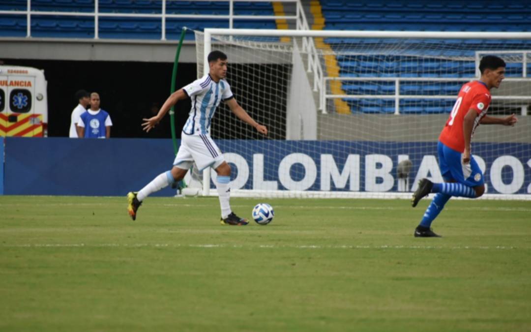 La Selección Sub20 sufrió una derrota en su debut en el Sudamericano