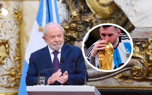 Lula da Silva en Argentina: “Messi no podía terminar su carrera sin ser campeón del mundo”