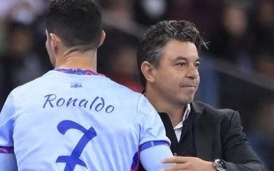 El gesto que tuvo Cristiano Ronaldo con uno de los hijos del Muñeco Gallardo