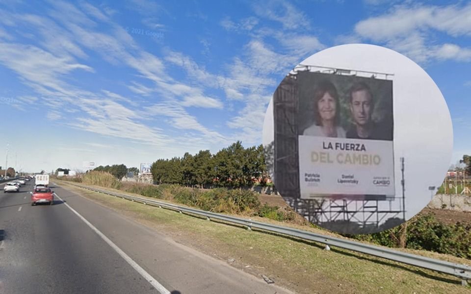 El cartel en la Autopista que desató la polémica en Independiente rozó a la política platense