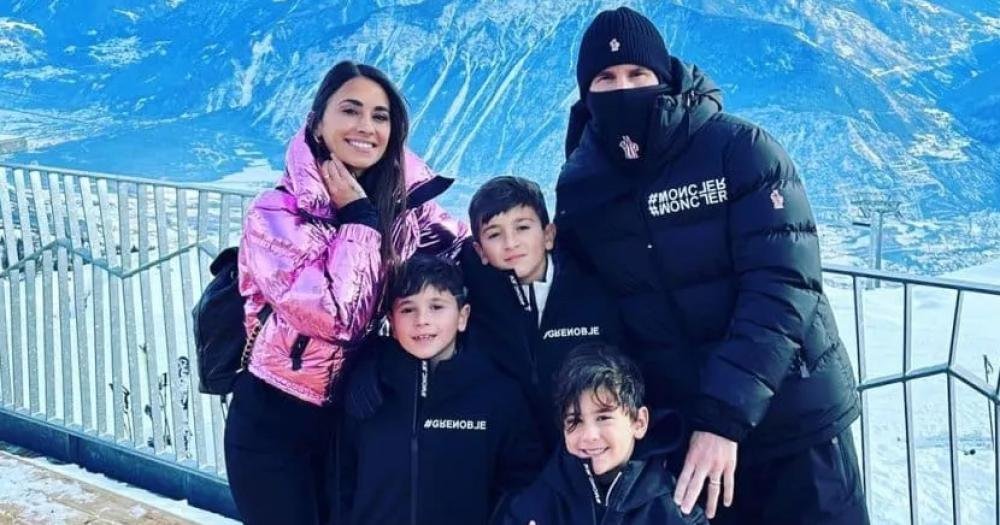 Tras el descanso en Los Alpes junto a su familia, Messi volvió a entrenar con el PSG