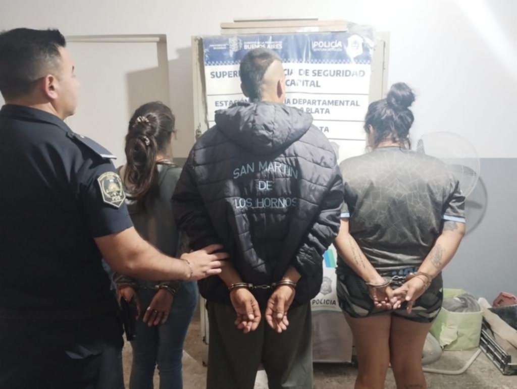 De los pelos y a las trompadas en la comisaría de Los Hornos