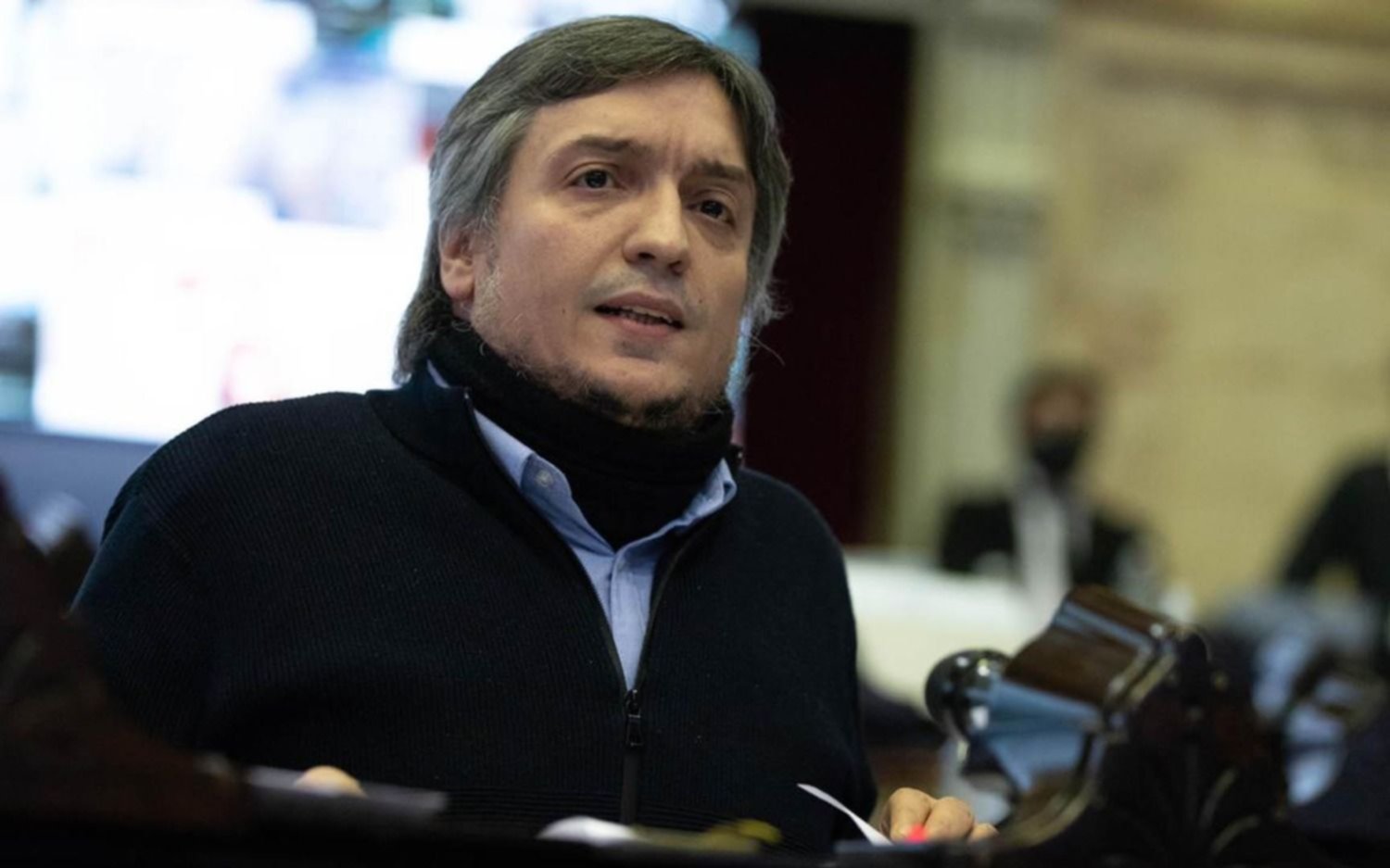 Reapareció Máximo Kirchner: "Cristina nunca lo maltrató a Alberto, lo trató entre algodones"