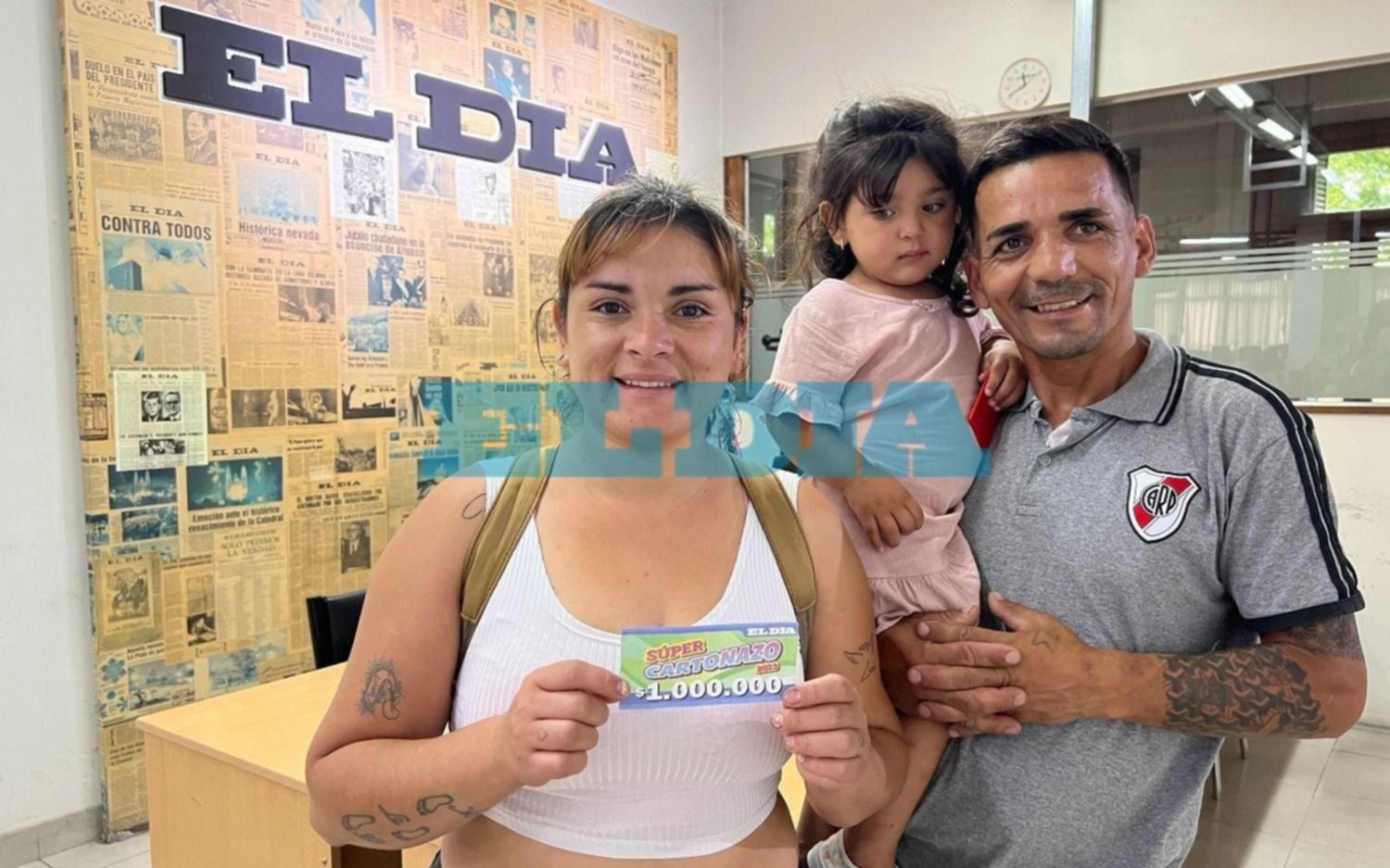 El Cartonazo por $1.000.000 premió a una lectora de EL DIA