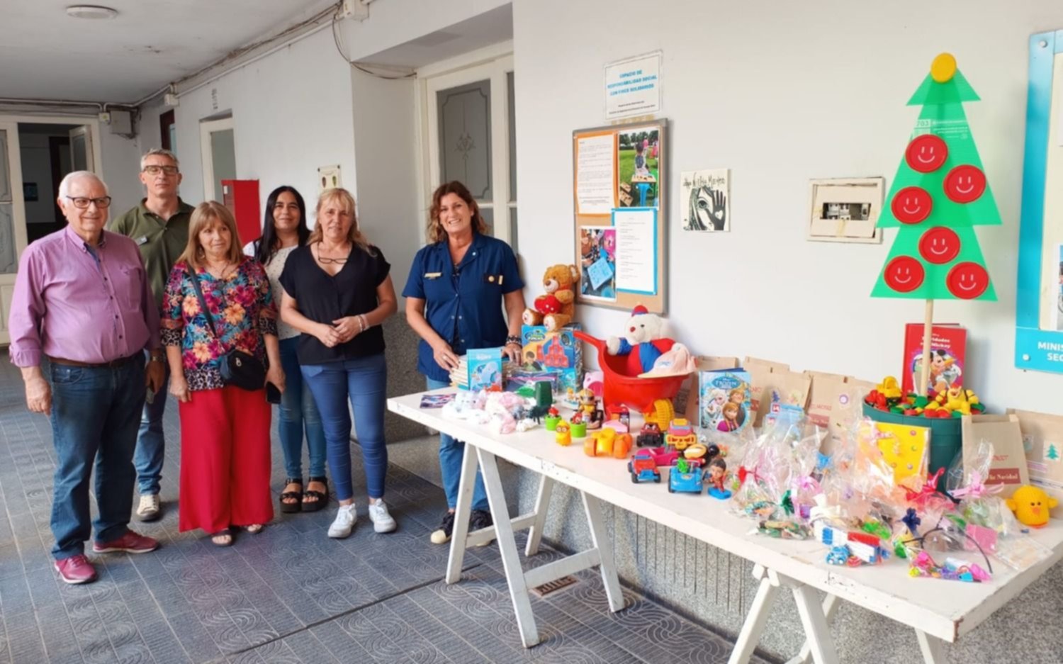 Colecta solidaria en La Plata por Reyes Magos