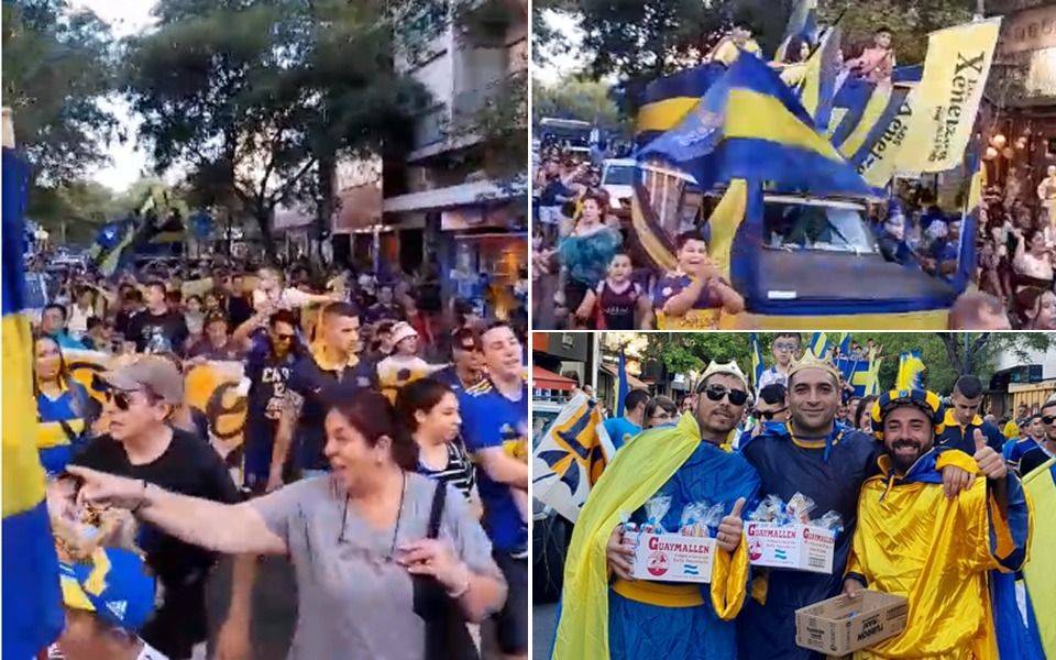 Los reyes magos "bosteros" le pusieron ritmo y color al centro platense