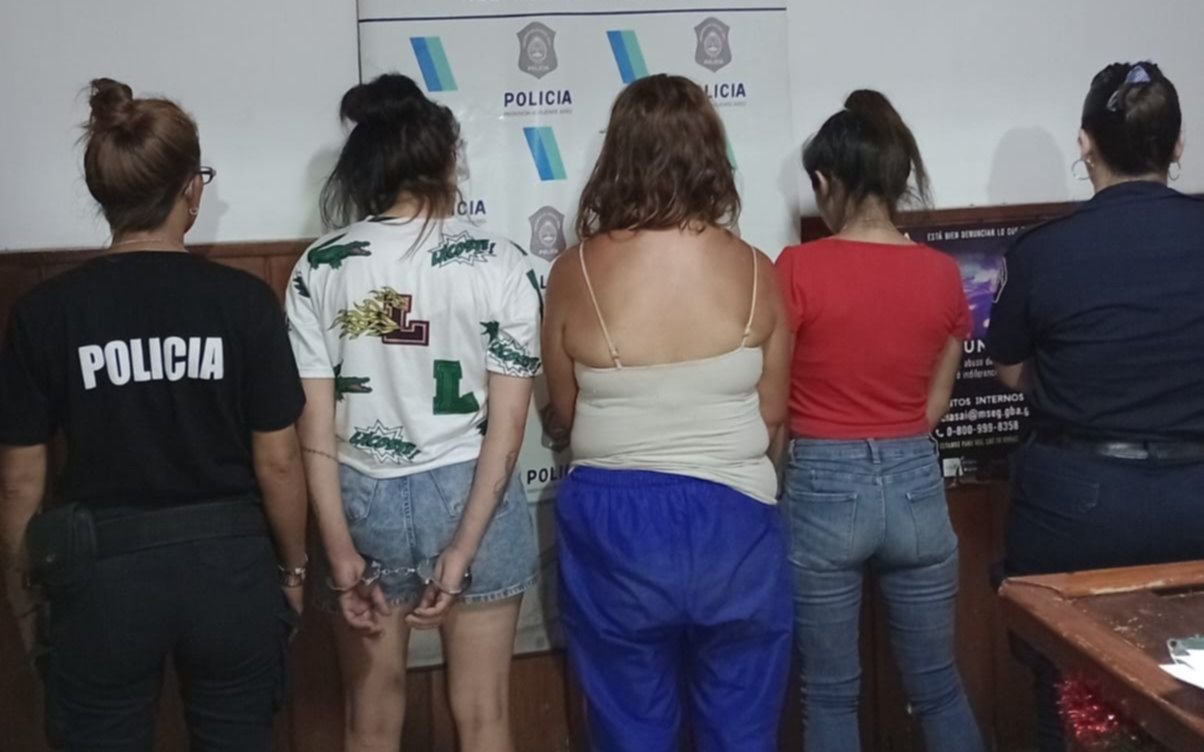 Investigaban un robo y desbaratan una banda dedicada al narcomenudeo en La Plata