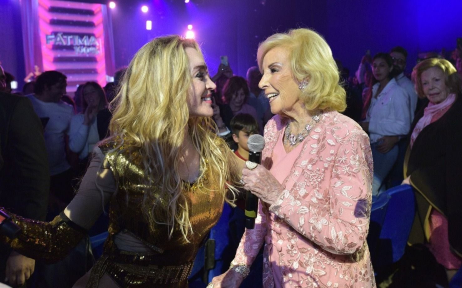 Mirtha Legrand fue a ver a Fátima Florez en el teatro y la llenó de elogios: "Creo que ha nacido una gran estrella"