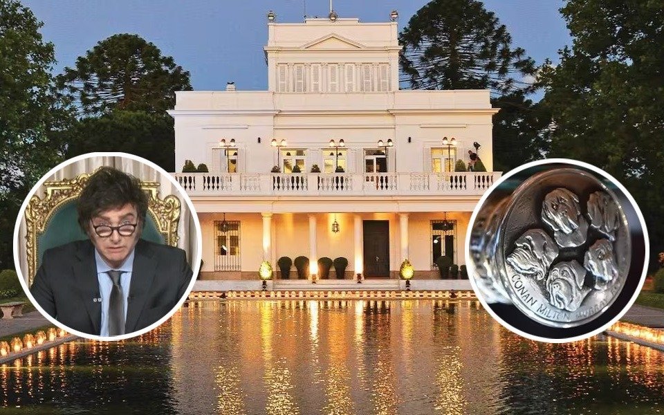 Milei confirmó que este lunes se mudará a la Quinta de Olivos sin sus cuatro "hijitos"