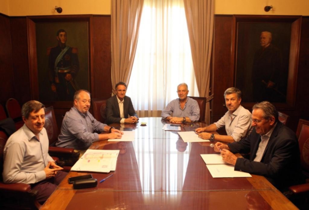 Reunión para reactivar obras en la Ciudad