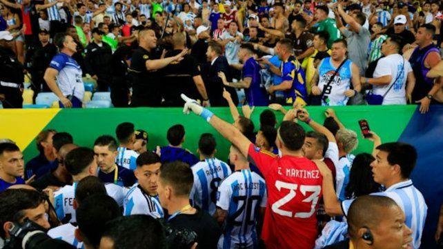 Fuerte sanción para Argentina por el escándalo en el Maracaná