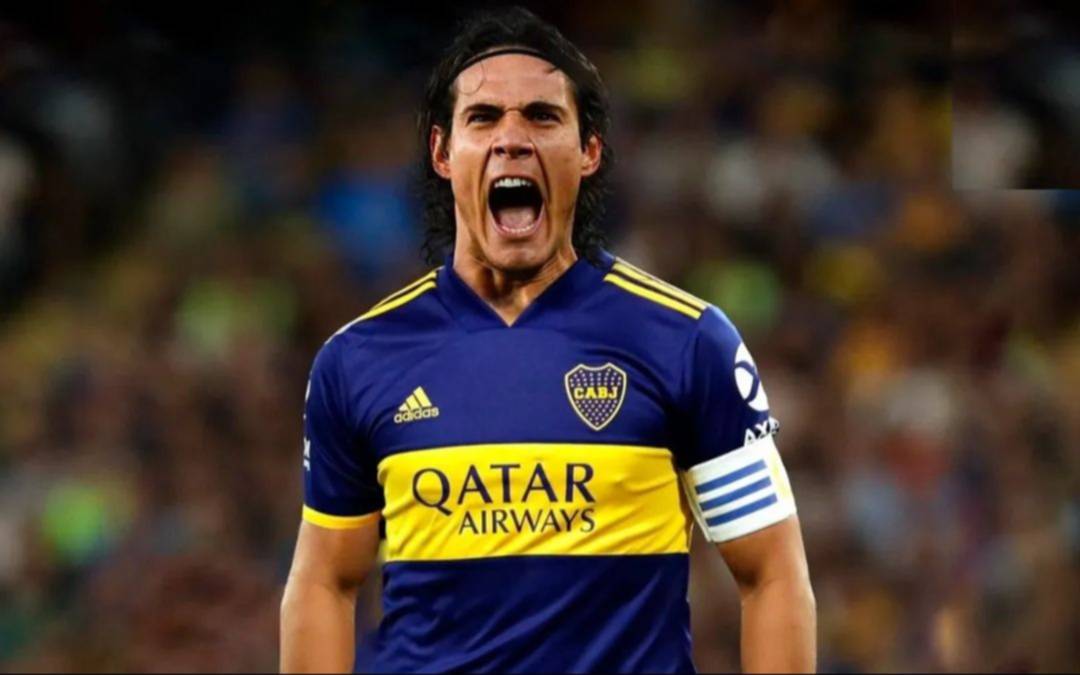 Edinson Cavani, ausente en la primera convocatoria de Martínez en Boca