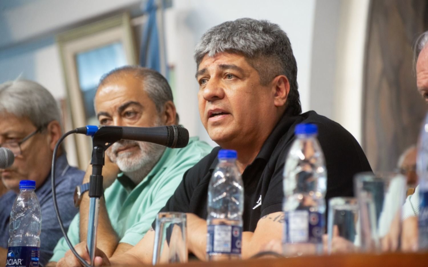 Moyano apuntó contra Alberto, Cristina y Massa: "¿Dónde están?"