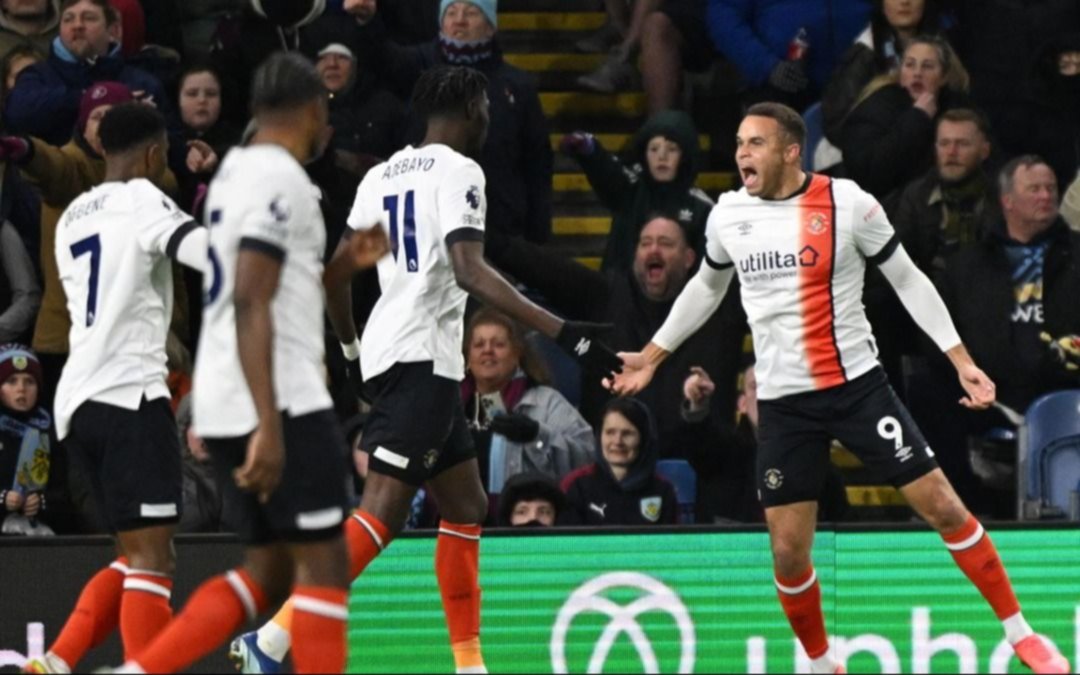 Luton logró sumar un punto sobre el final