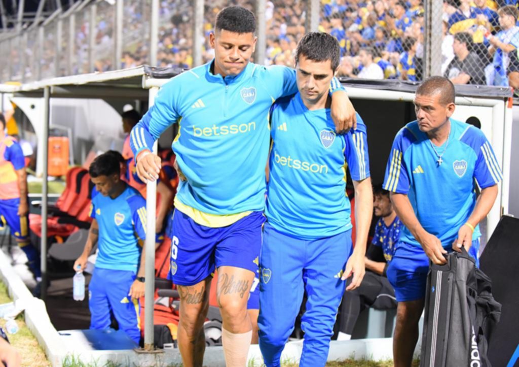 Busca central por las lesiones de Rojo y Barco pegó duro