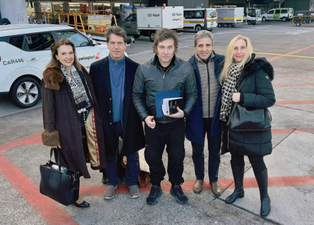 Milei en Davos: contacto con el FMI y elogios antes del cara a cara