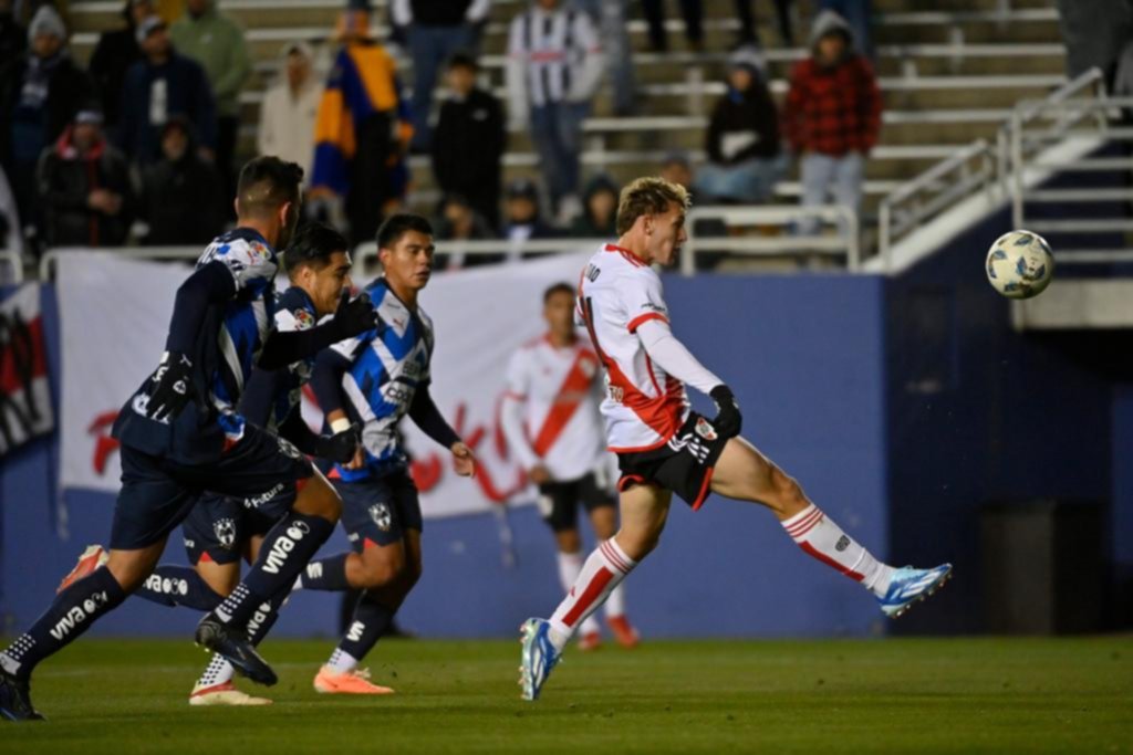 Segundo empate de River, esta vez 1 a 1 contra el Monterrey