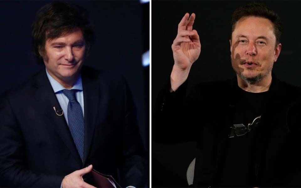 "Tan caliente": Elon Musk le dedicó a Javier Milei un posteo de índole sexual