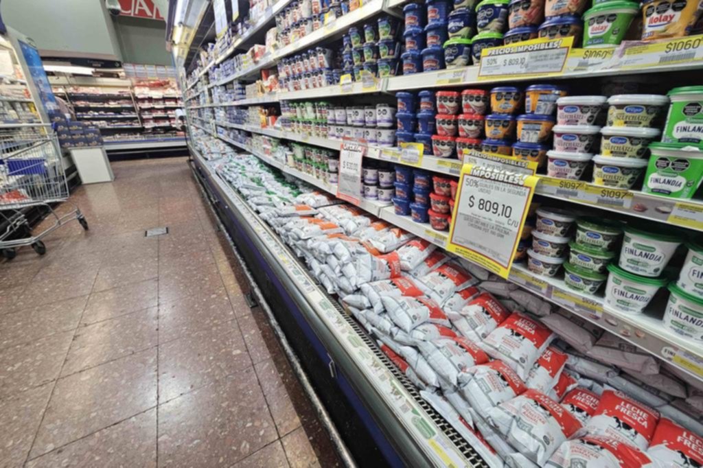 Entre los lácteos, hay precios que rompen cierta “calma” en alimentos