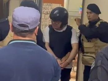 Con cascos y chalecos antibalas, el clan Sena llegó a una cárcel común