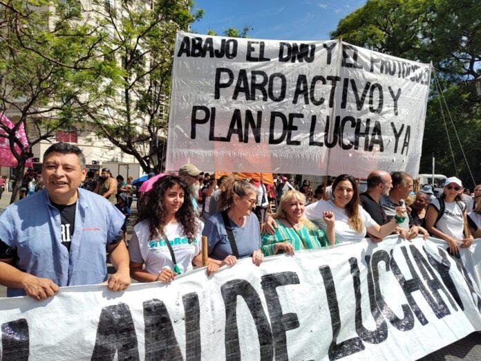 Bullrich le apuntó a la CGT y ratificó el protocolo antipiquete
