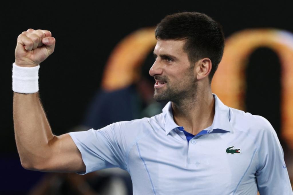 Djokovic volvió a mostrar su jerarquía y se encamina hacia la conquista de otro Grand Slam