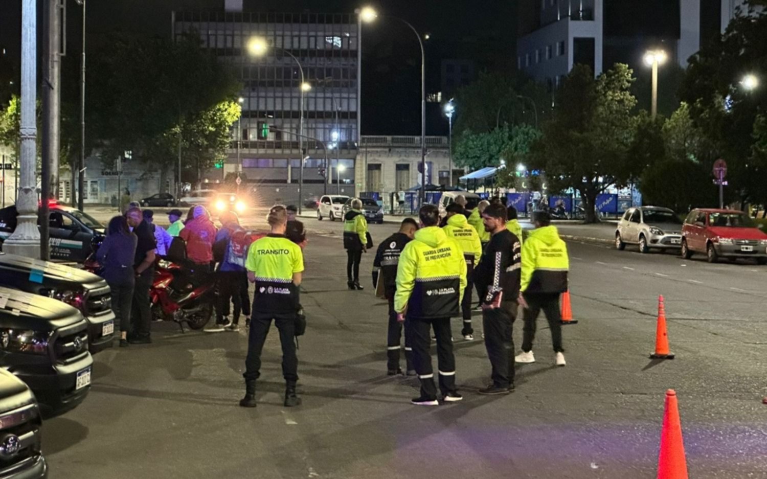 Operativos antimotochorros en La Plata, con 100 motos secuestradas