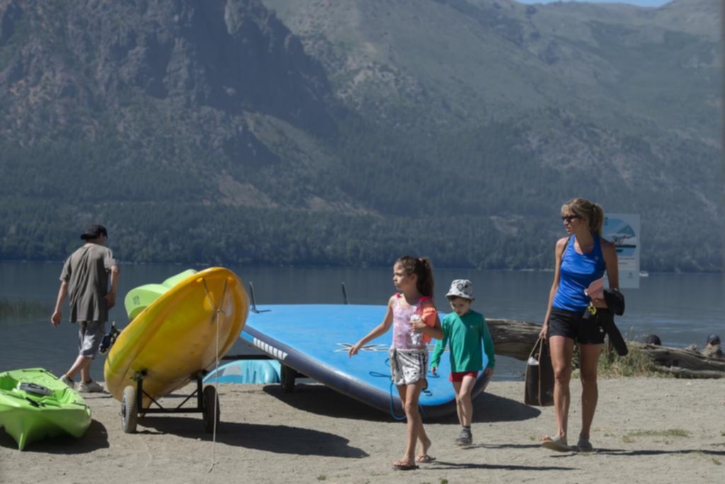 Ola de calor patagónica: Bariloche marcó un nuevo récord