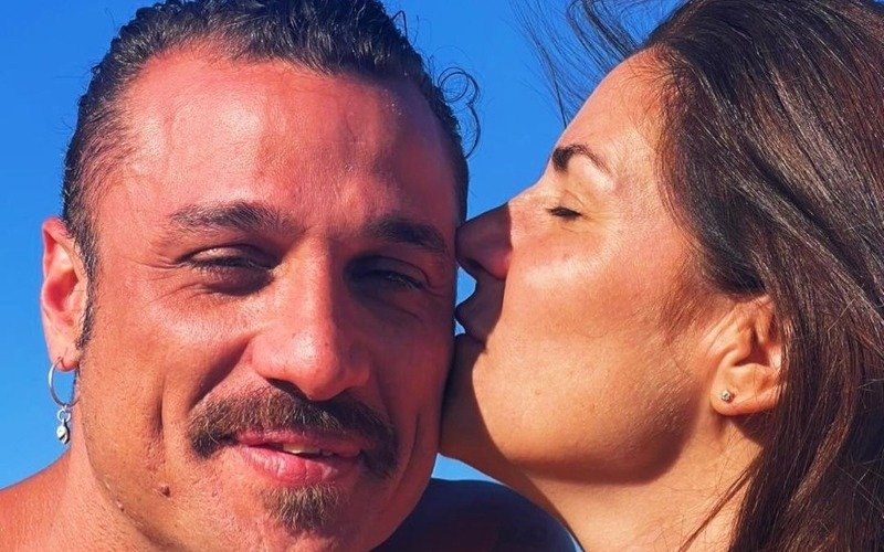 Daniel Osvaldo y Daniela Ballester alejaron los rumores de crisis "Adoro el brillo de tus ojos"