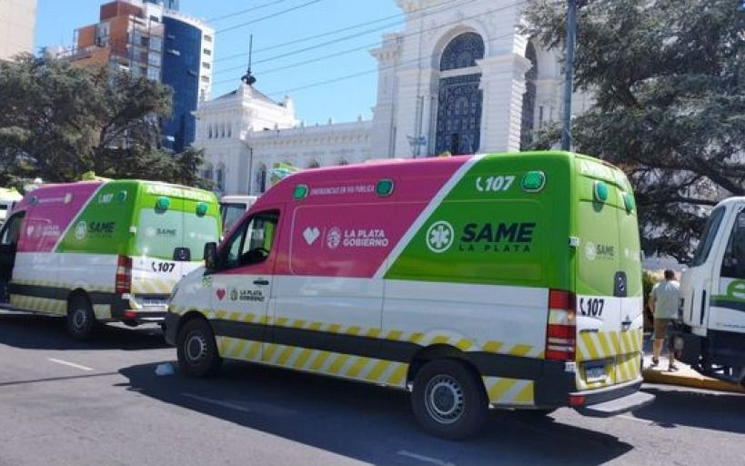 Ambulancias del SAME realizaron un sirenazo en La Plata: qué dijo la Comuna