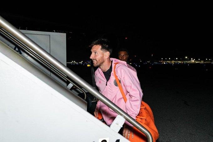 Messi llegó a Arabia para seguir con la preparación