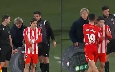 Alavés goleó a Almería, que tuvo el debut del argentino Luka Romero