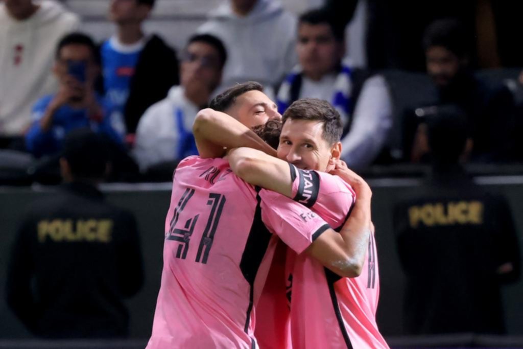 Gol de Messi en una gira todavía sin triunfos