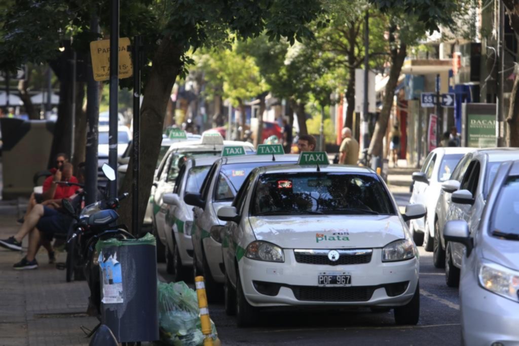 Un viaje por hora: se profundiza la crisis de los taxistas de La Plata