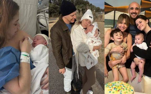 ¡A cambiar pañales! Los famosos que fueron padres en el 2024