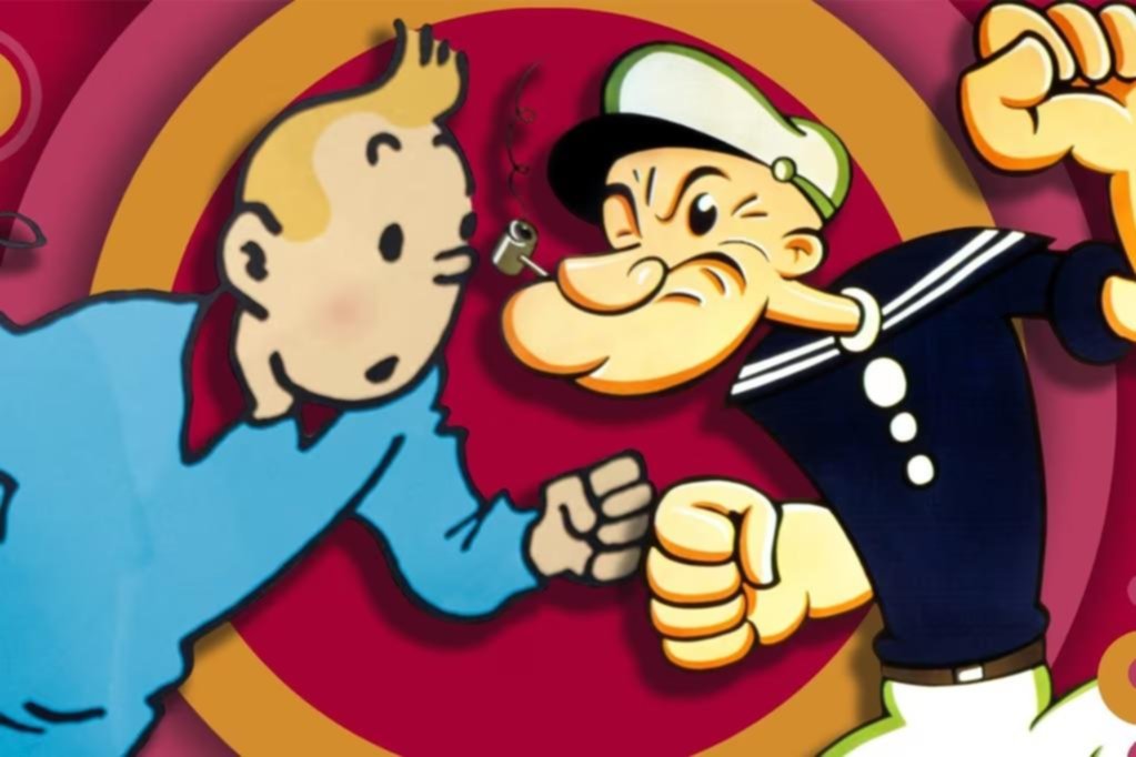 Creativos liberados: Popeye y Tintín ya son de dominio público
