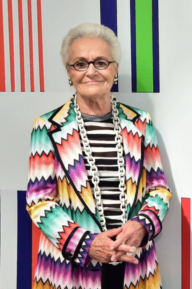 Adiós a Rosita Missoni, la reina italiana de los tejidos multicolores