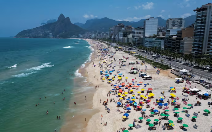 Los turistas en Brasil y un problema impensado a la hora de descansar
