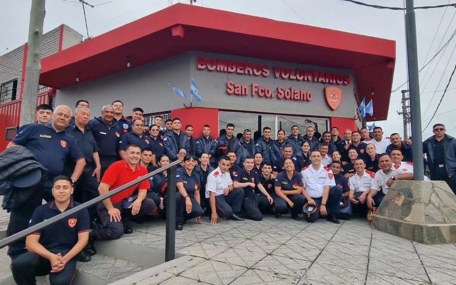 Expo de Bomberos en el Parque Lineal de Solano: una jornada de concientización y aprendizaje